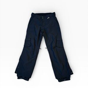 SIMS Black Waterproof Nylon Snowboard Pants Women Size Small 🏂